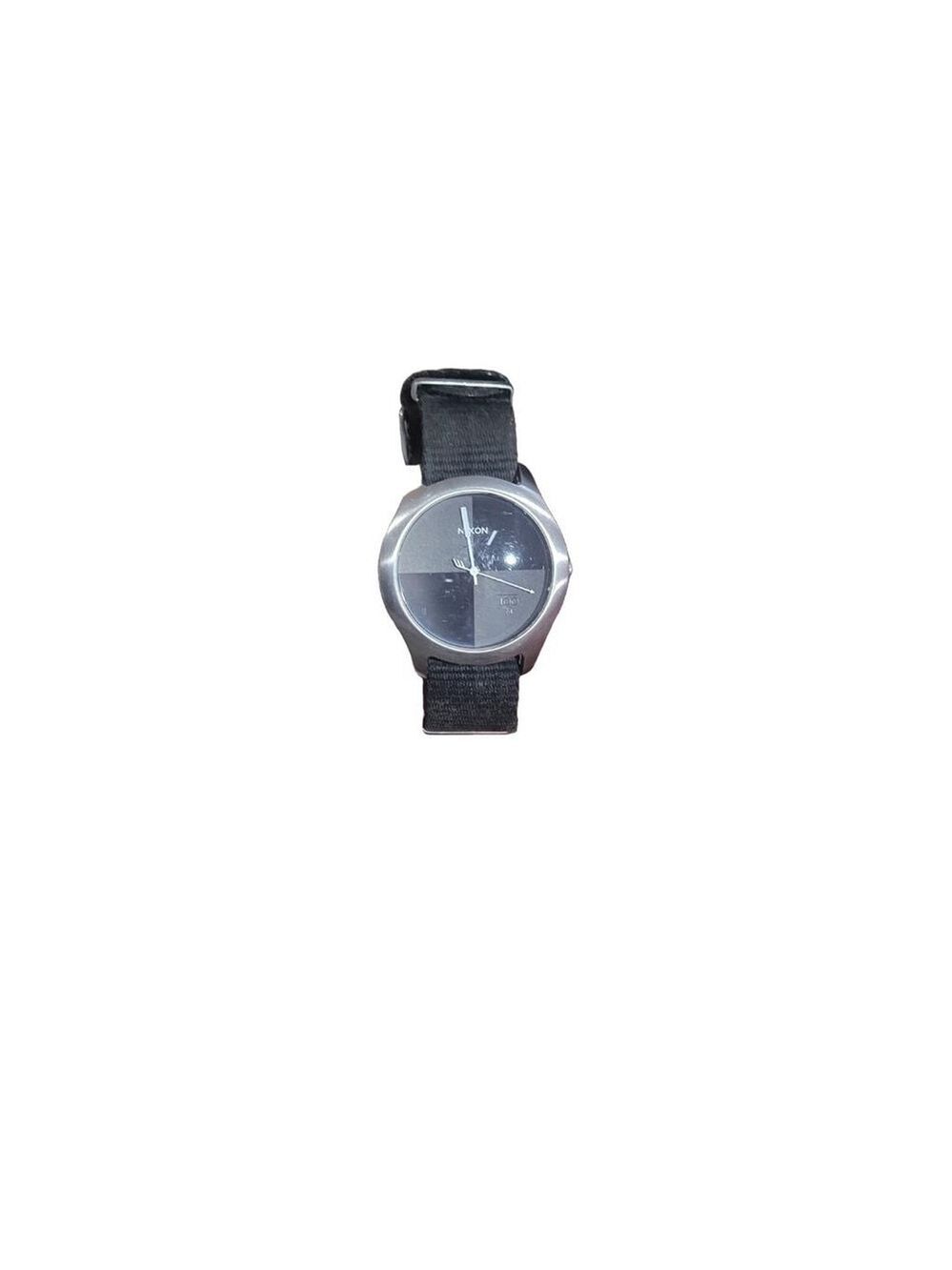 Men's Nixon Watch Black Silver One Size